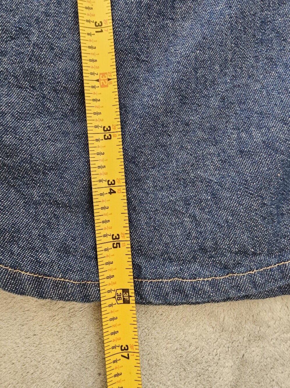 Big Mac Pearl Snap Denim Shirt Mens 4XL Cowboy Work Wear VTG USA Made 1993 - Picture 10 of 10